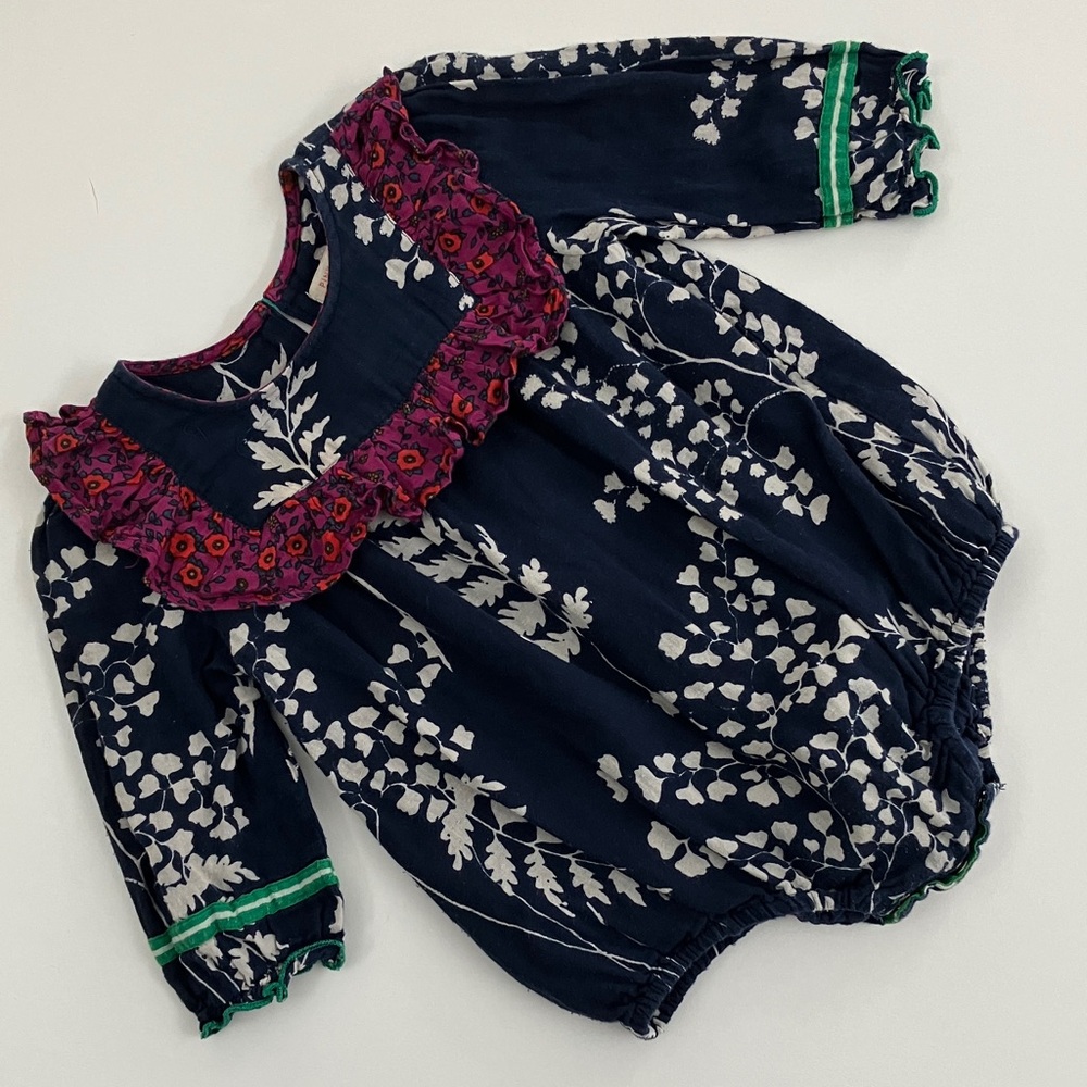 Pink Chicken Bubble Romper (size 12-18m)